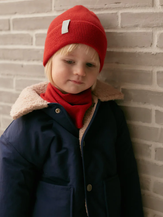 Czapka typu beanie z wełny merino 'Fine'