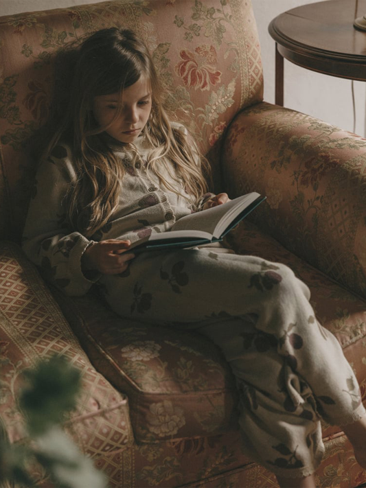 Dzianinowe bawełniane spodnie Kids