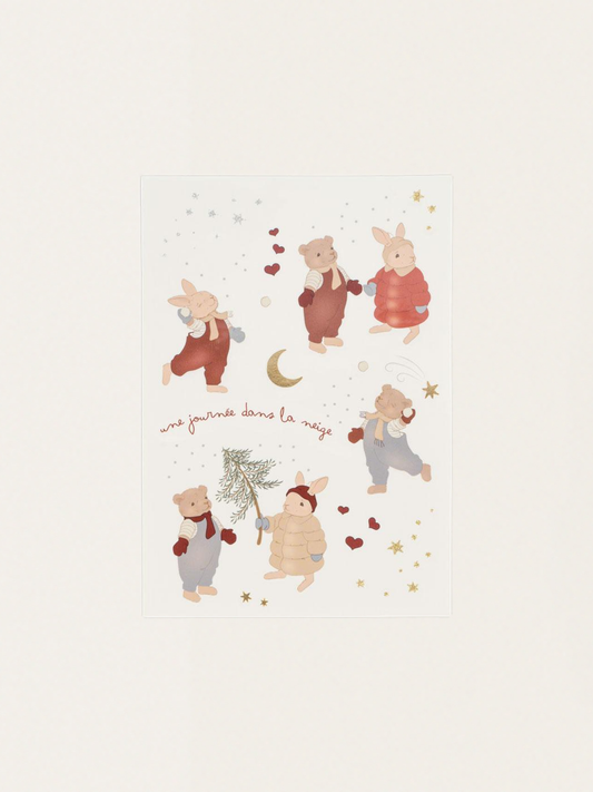 Zmywalne tatuaże dla dzieci - Christmas