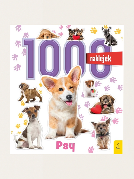1000 naklejek. Psy