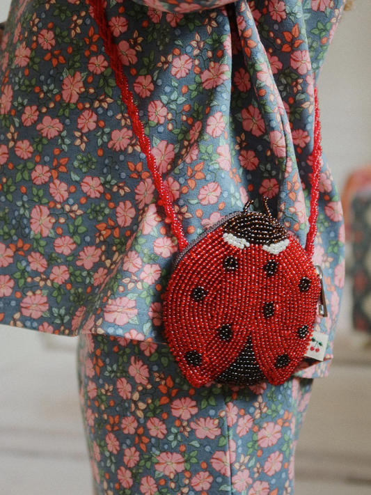 Torebka koralikowa Ladybug
