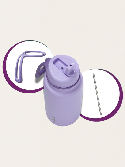 Butelka termiczna - bidon ze składanym ustnikiem 1l