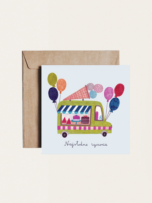 Kartka okolicznościowa - Najsłodsze Życzenia