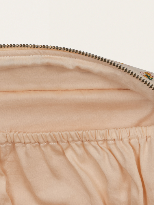 Duża pikowana kosmetyczka