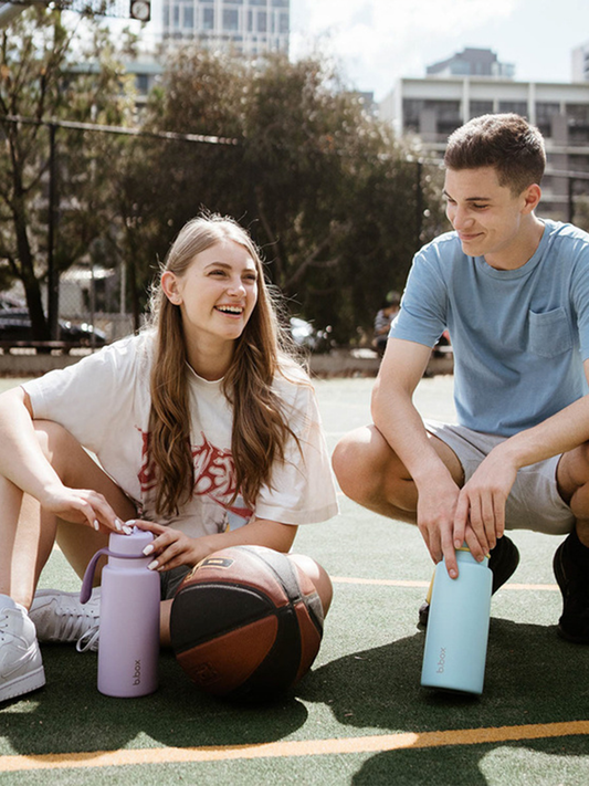 Butelka termiczna - bidon ze składanym ustnikiem 1l