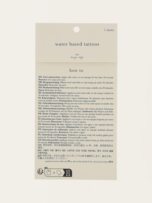 Zmywalne tatuaże dla dzieci - Christmas