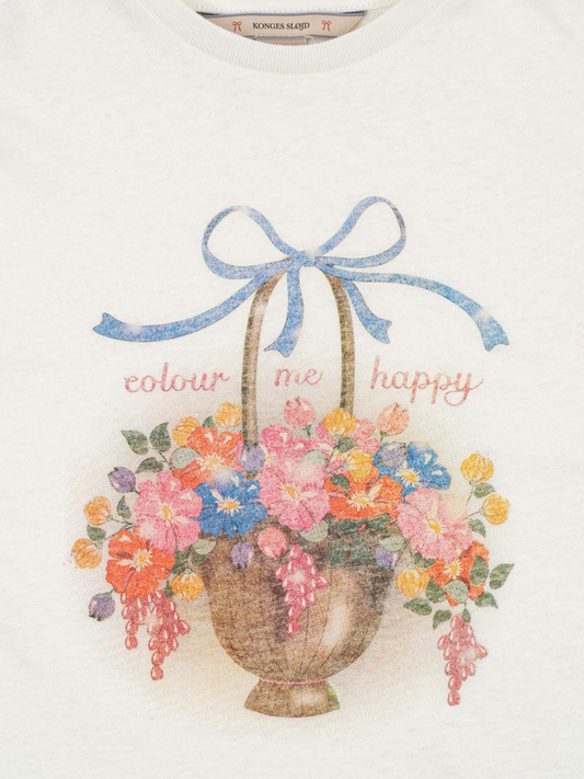 Bawełniany T-shirt z lnem Era Tee