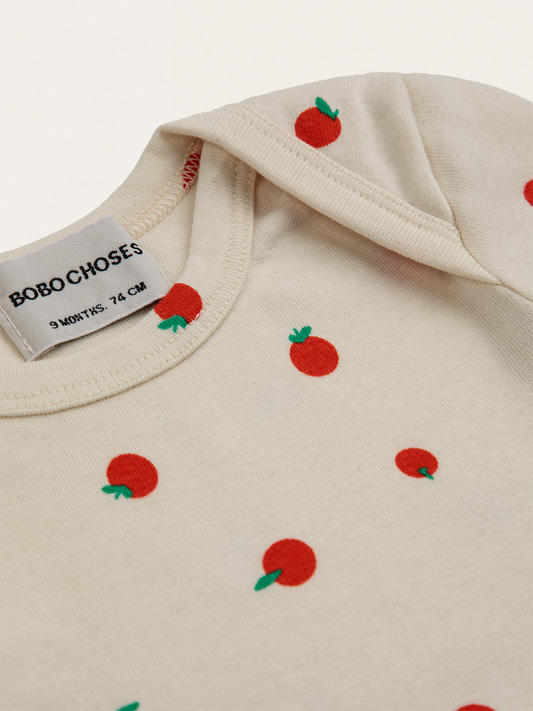 Zestaw niemowlęcy - śpioszki Tomato + akcesoria Vichy