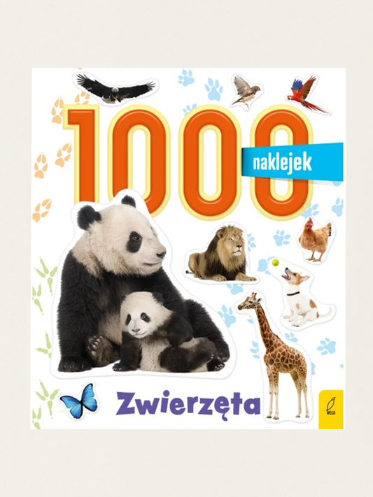 1000 naklejek. Zwierzęta