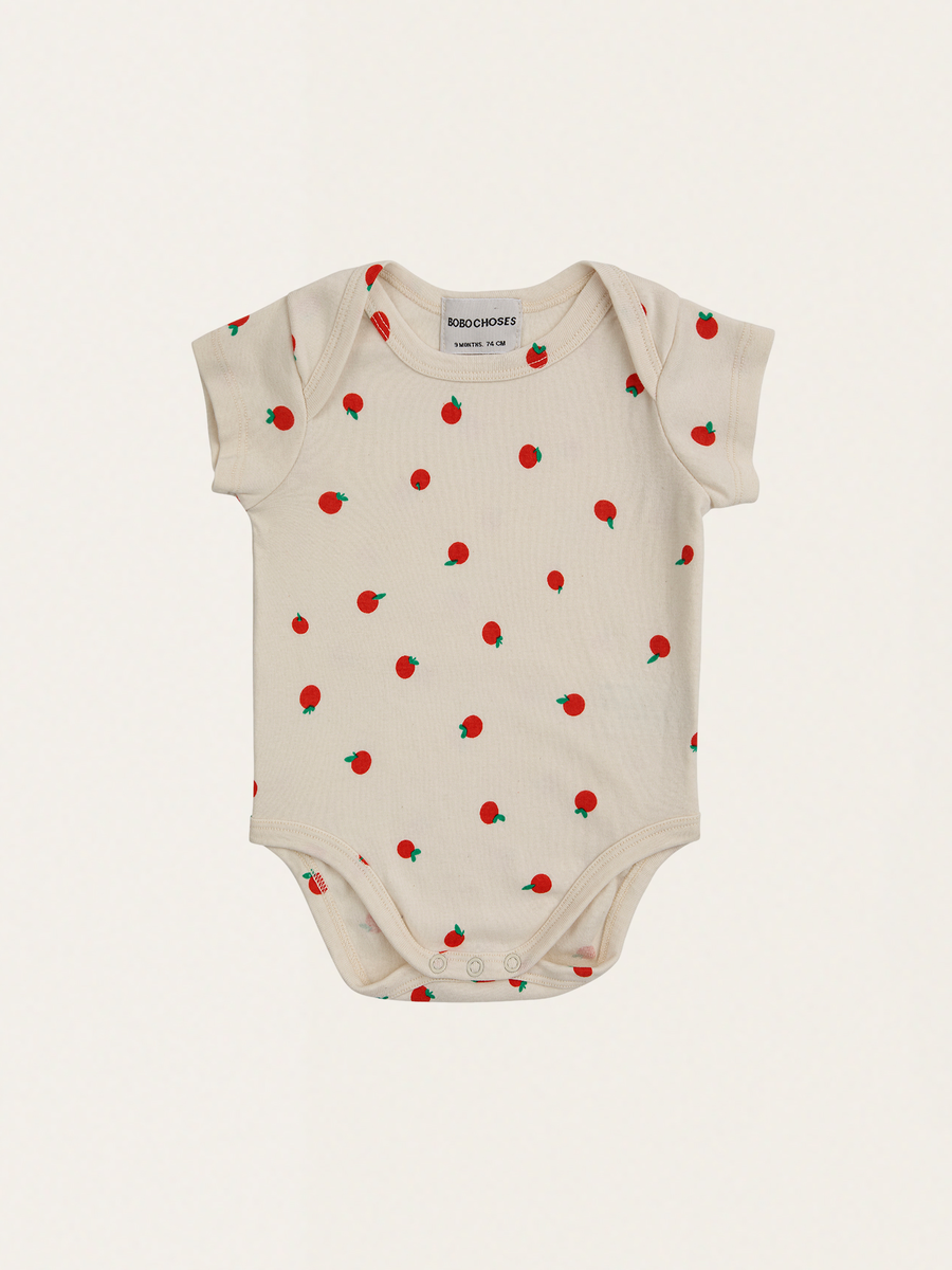 Zestaw niemowlęcy - Body Tomato i akcesoria Vichy