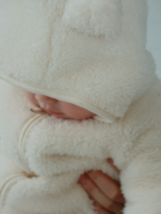 Polarowy kombinezon z uszkami Picco