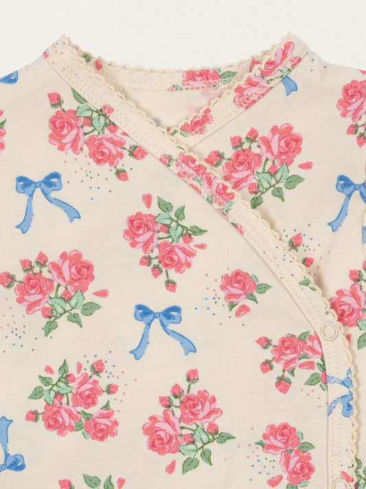 Bawełniane body kopertowe Bella Rosita