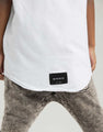 Luźny t-shirt Classics White