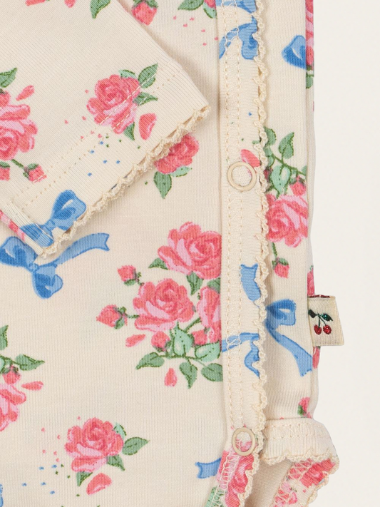 Bawełniane body kopertowe Bella Rosita