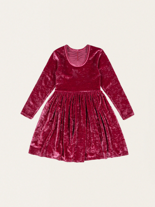 Sukienka welurowa Carlito Dress