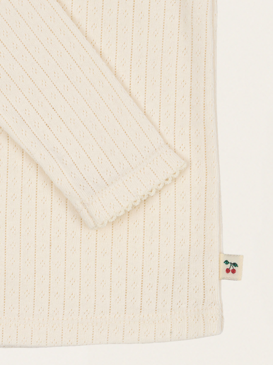 Bawełniany long sleeve Minnie  Buttercream