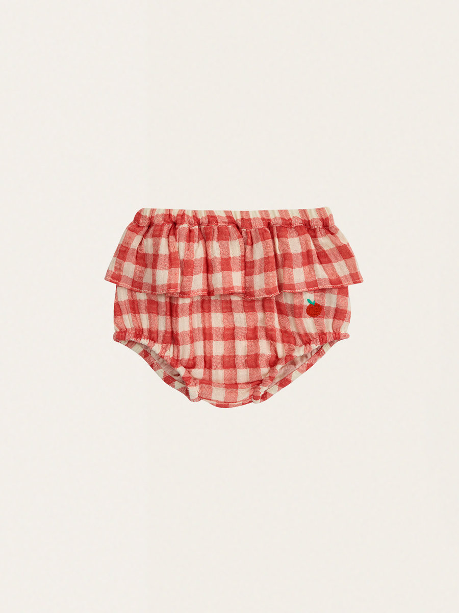 Zestaw niemowlęcy - Body Tomato i akcesoria Vichy