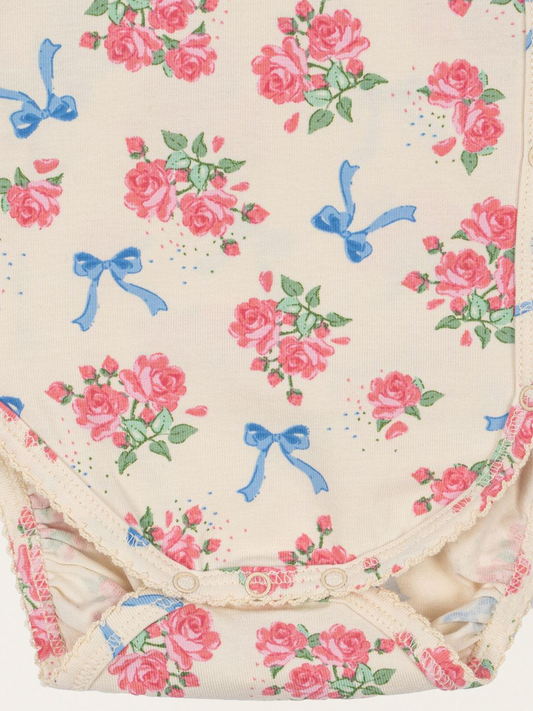 Bawełniane body kopertowe Bella Rosita