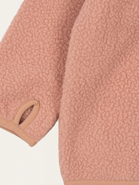 Polarowa bluza Thermy Cameo Brown