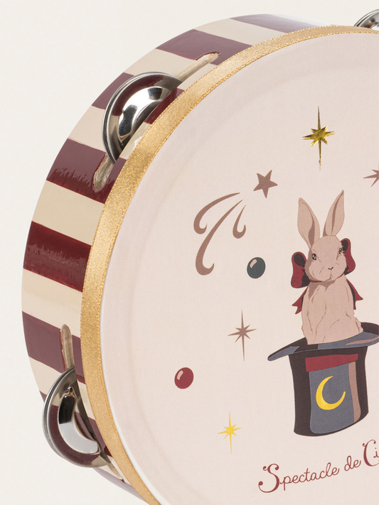 Zestaw drewnianych instrumentów w walizce Circus