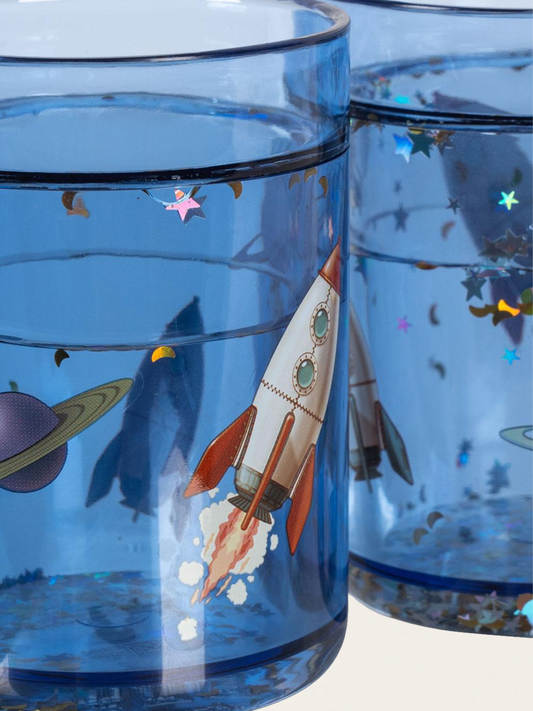 Brokatowe szklanki 2 szt. Outer Space