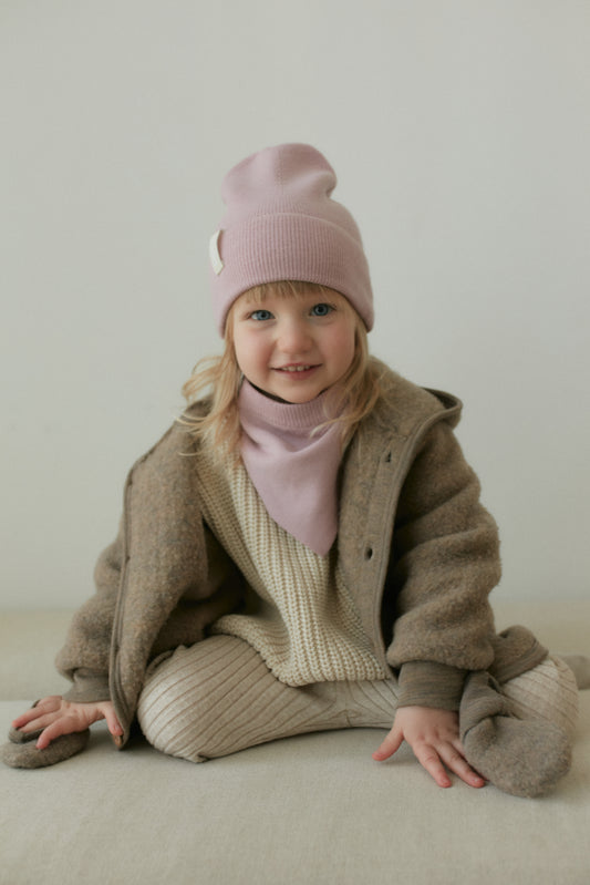 Czapka typu beanie z wełny merino 'Fine'