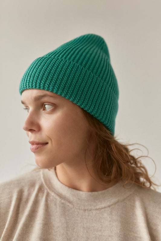 Całoroczna czapka z wełny merino Beanie Everyday