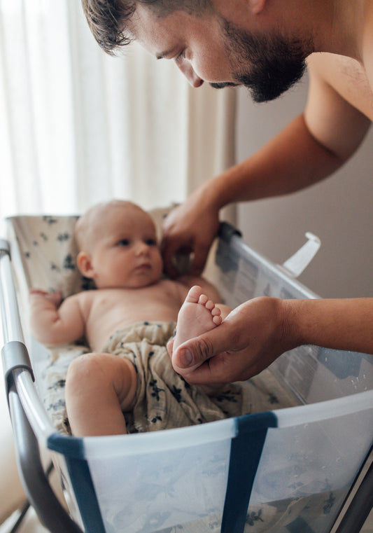 Składana wanienka dla dzieci z wkładką Flexi Bath Bundle