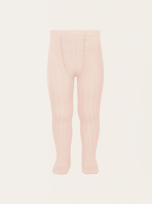 Prążkowane rajstopy basic