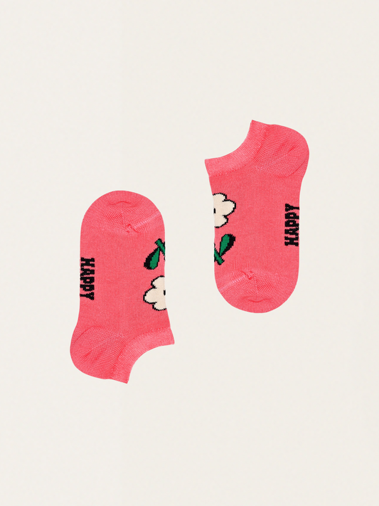 Krótkie skarpetki dziecięce Low Flowers 2-pak