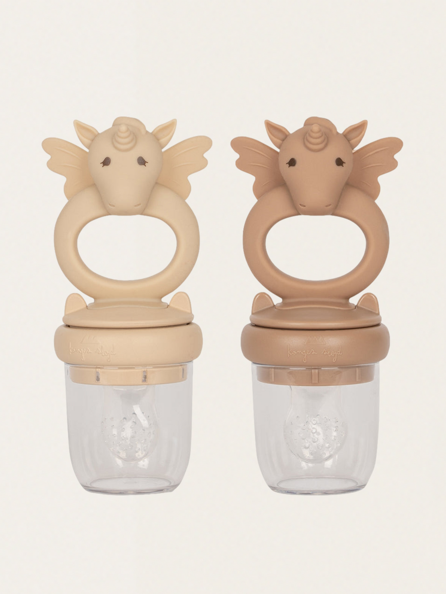 Silikonowy gryzak do podawania pokarmu - 2 szt.