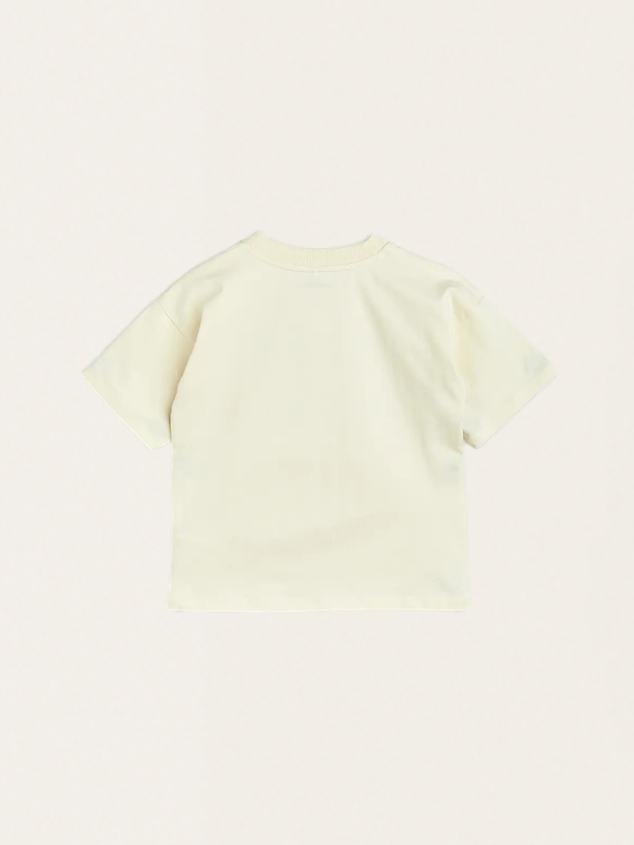 Bawełniana koszulka Adored Offwhite