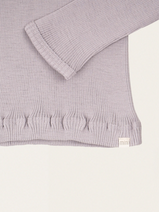 Ciepła bluzka z wełny merino Atlantic Ice Rose