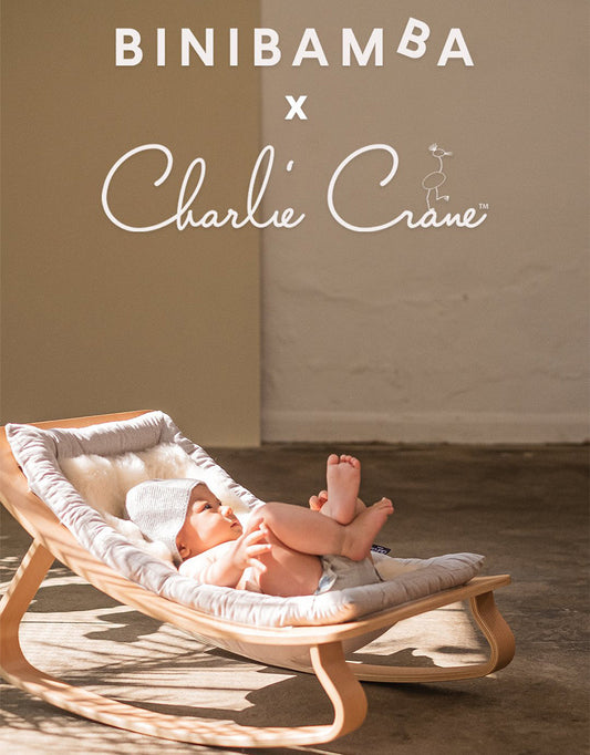 Wkładka z owczej skóry do bujaka Levo Charlie Crane