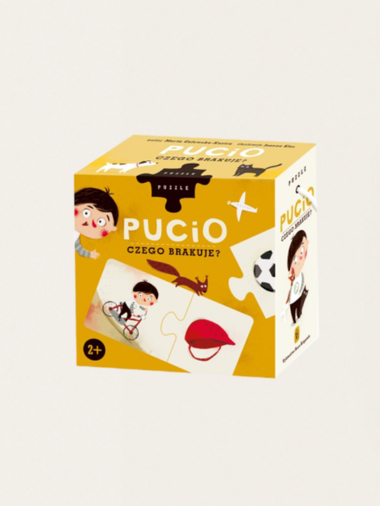 Pucio. Rätsel: Was fehlt?