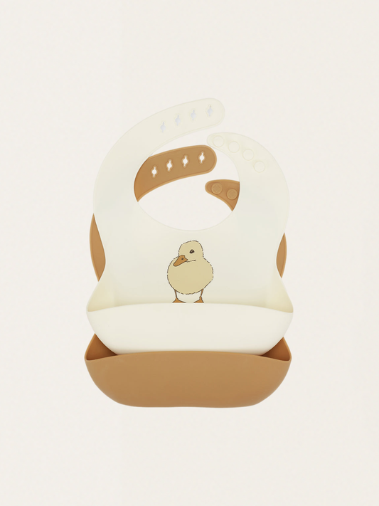 Zestaw dwóch silikonowych śliniaków