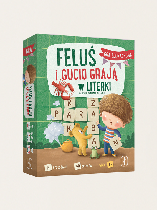 Feluś i Gucio grają w literki