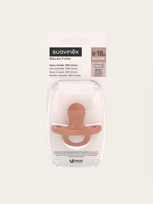 Silikonowy smoczek fizjologiczny SX Pro Brick