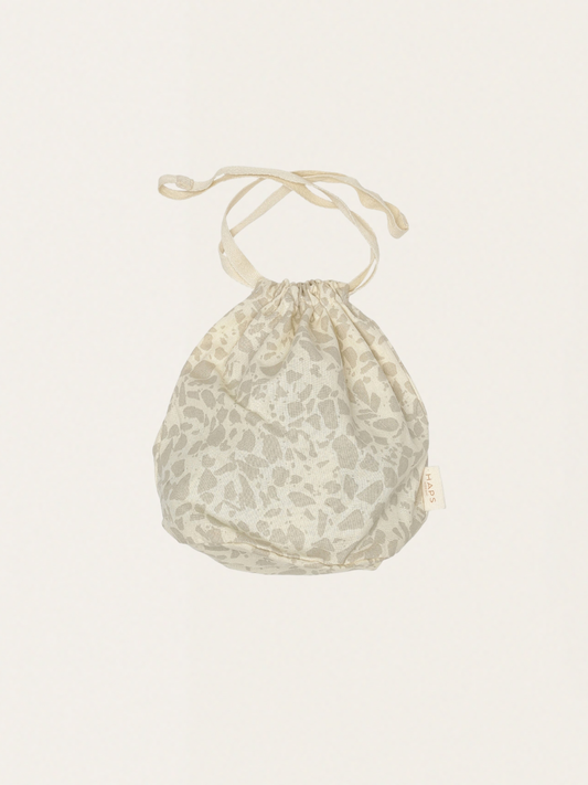 Bawełniany worek small Oyster Grey Terrazzo