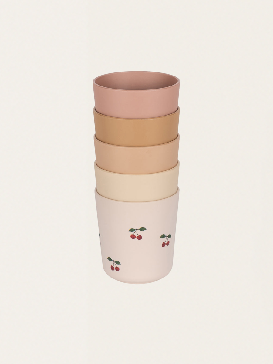 Zestaw kubków z ekotworzywa 5 szt.