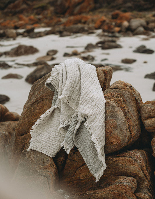 Lniany kocyk Mellow Blanket