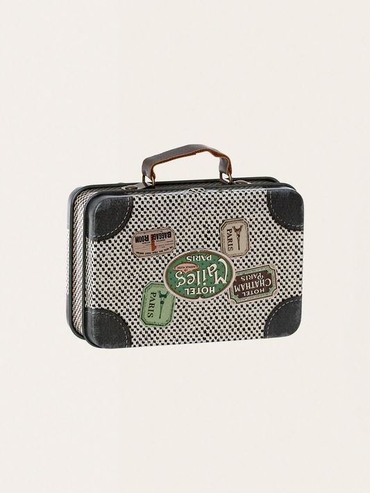 Metalowa walizka na drobiazgi