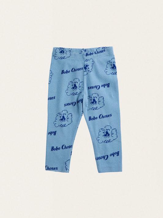 Bawełniane legginsy Baby Pickles The Dog all over