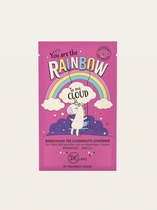 Pianka do kąpieli You are the rainbow in my cloud