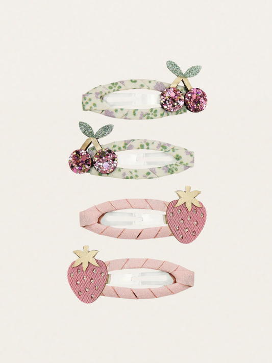 Spinki do włosów 4 szt. Summer Fruit