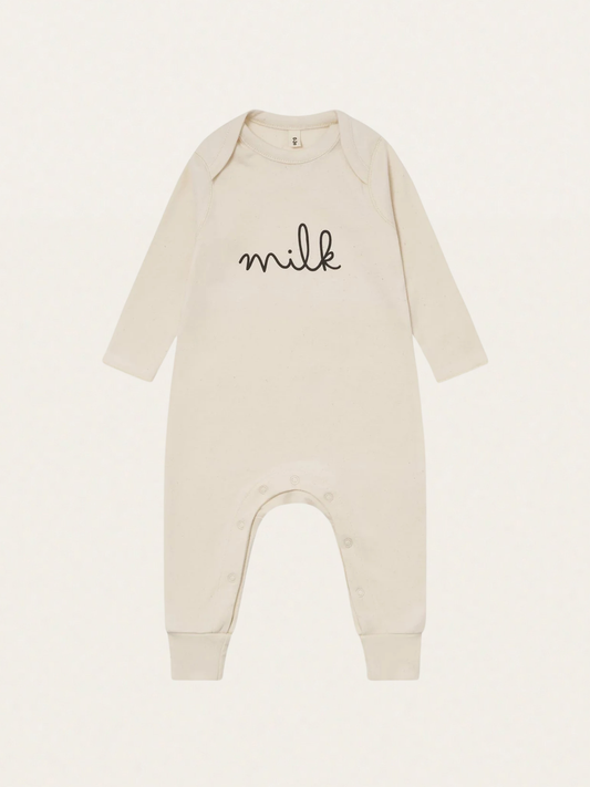 Śpioszki z bawełny organicznej Milk
