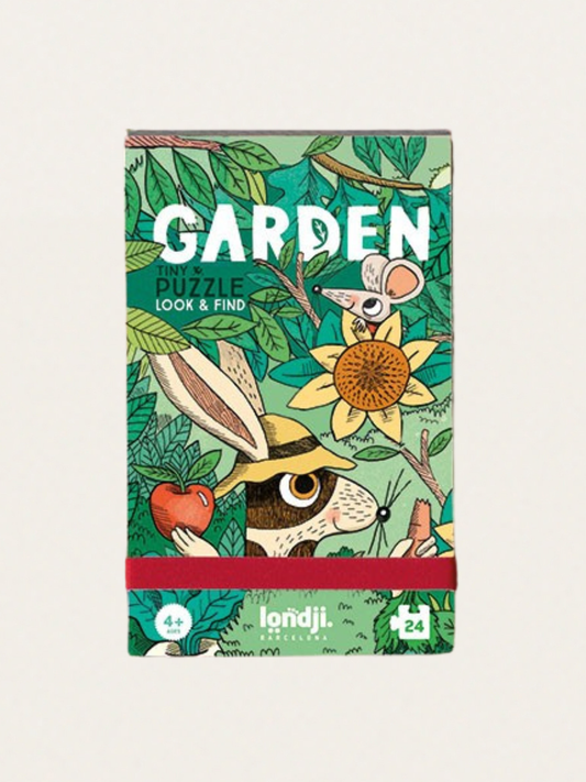 Puzzle kieszonkowe z grą obserwacyjną Ogrody