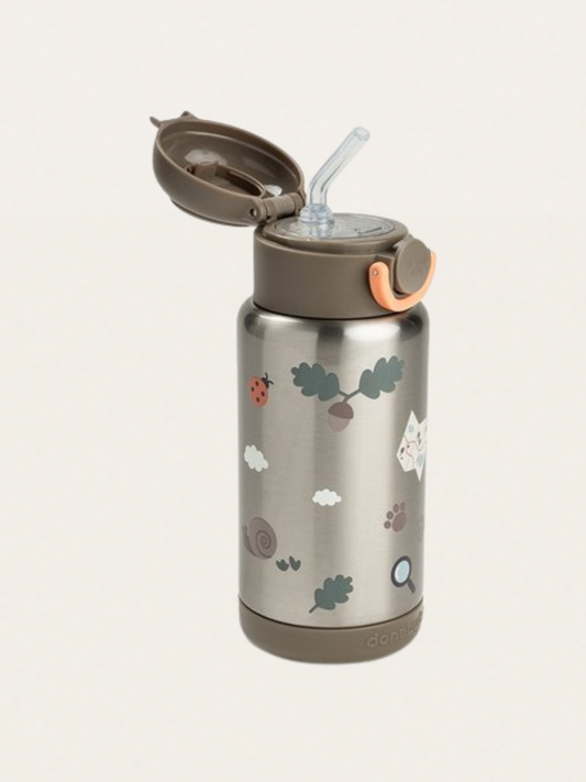 Butelka termiczna ze słomką 340 ml Tiny Trails