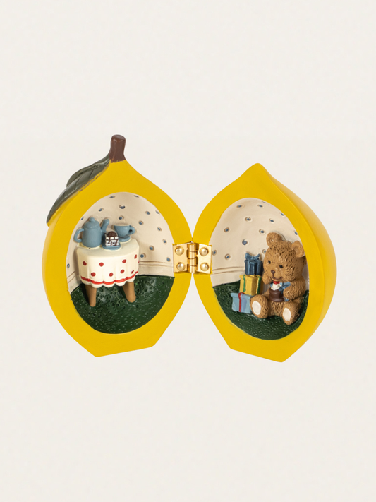 Dekoracyjna cytryna - Mini lemon surprise house