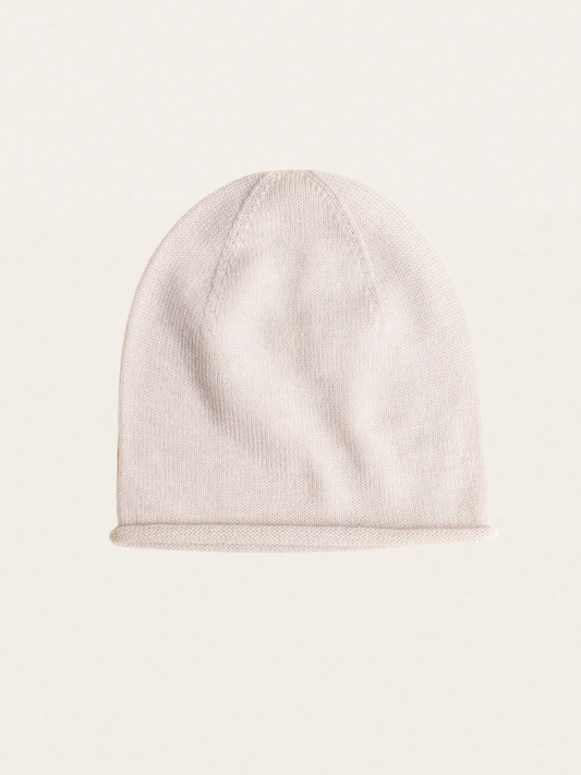 Czapka typu beanie z włoskiej wełny merino Efa